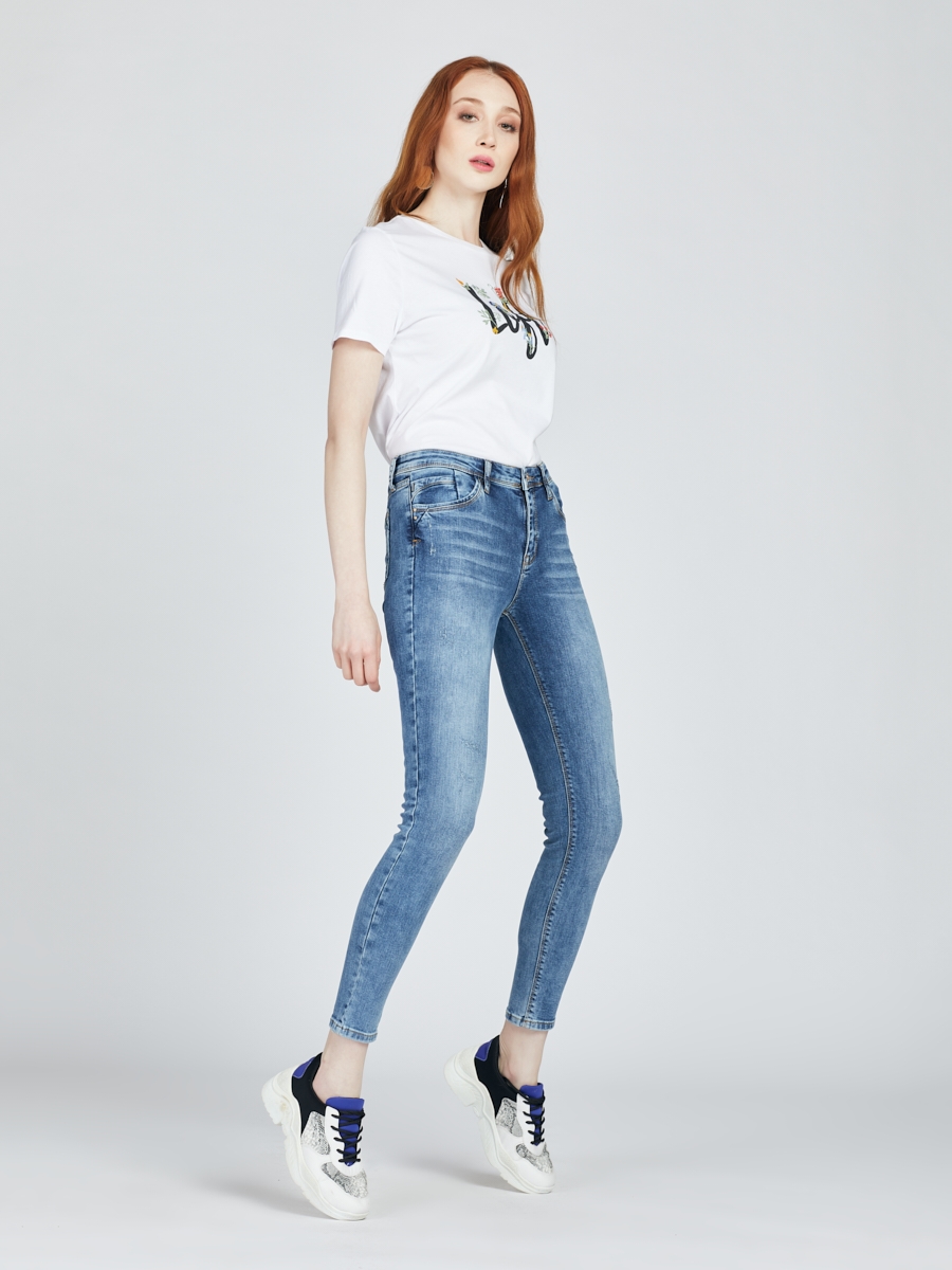 Nicole Skinny Fit Kadın Pantolon