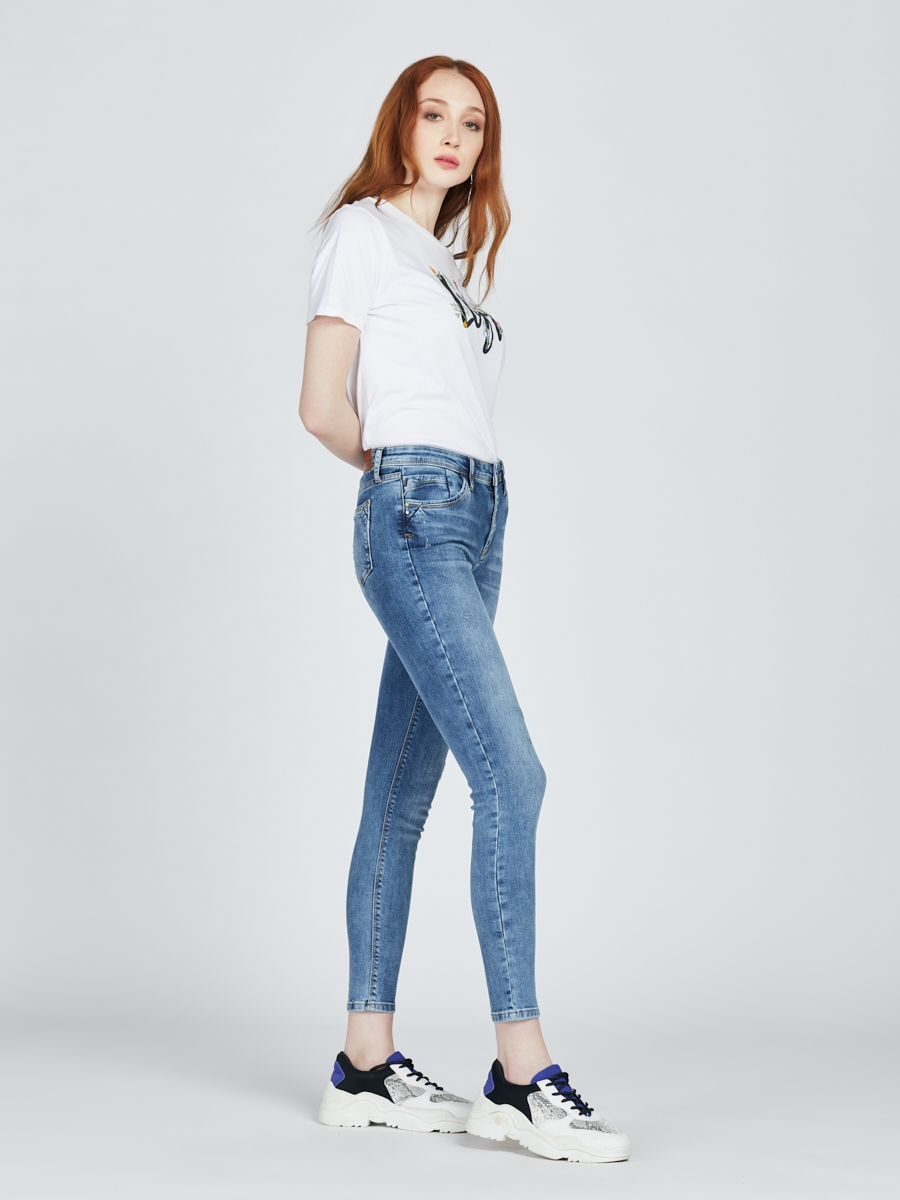 Nicole Skinny Fit Kadın Pantolon