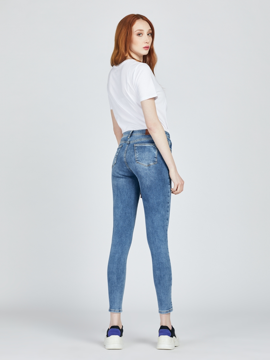 Nicole Skinny Fit Kadın Pantolon