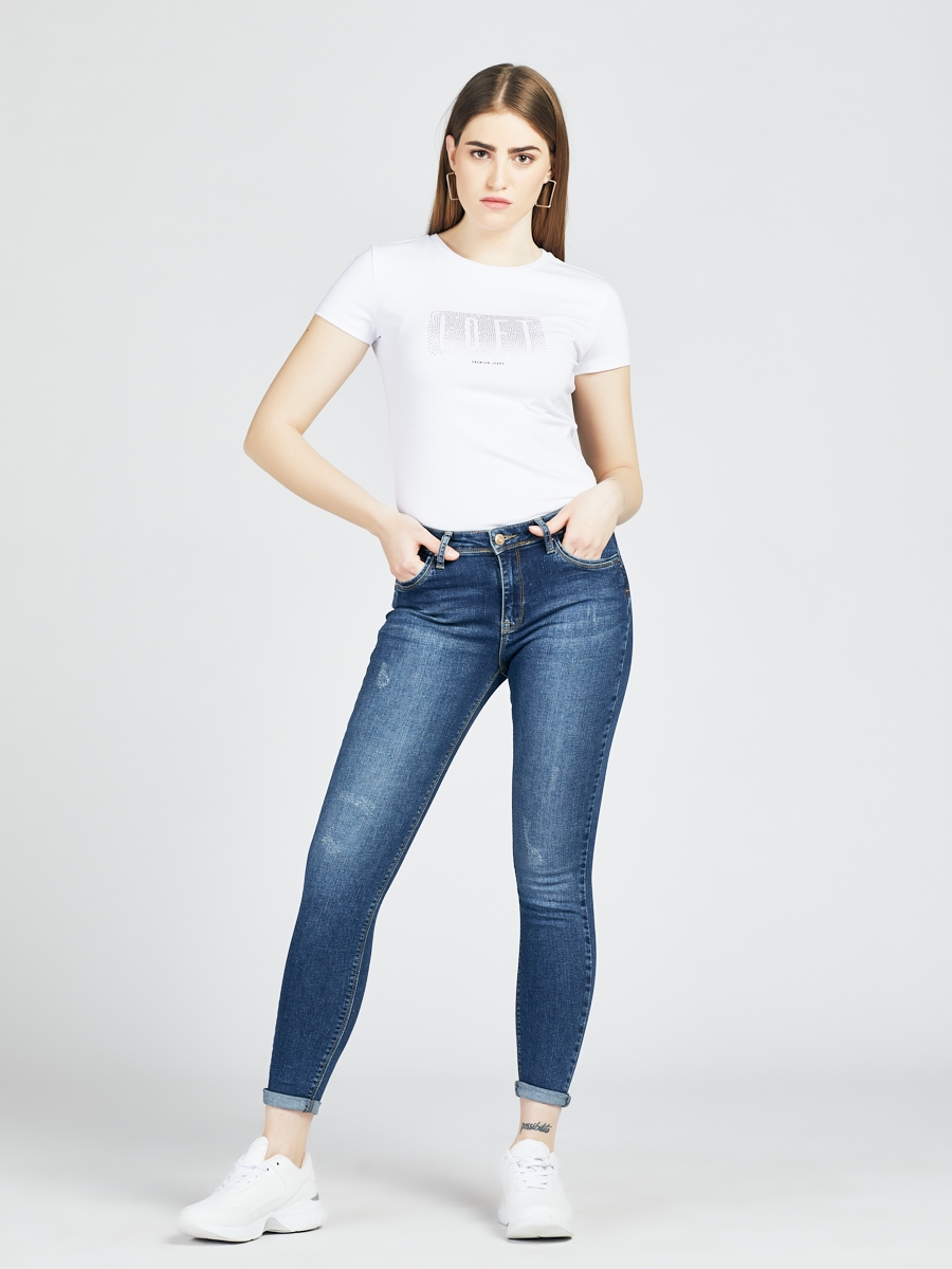 Nicole Skinny Fit Kadın Pantolon