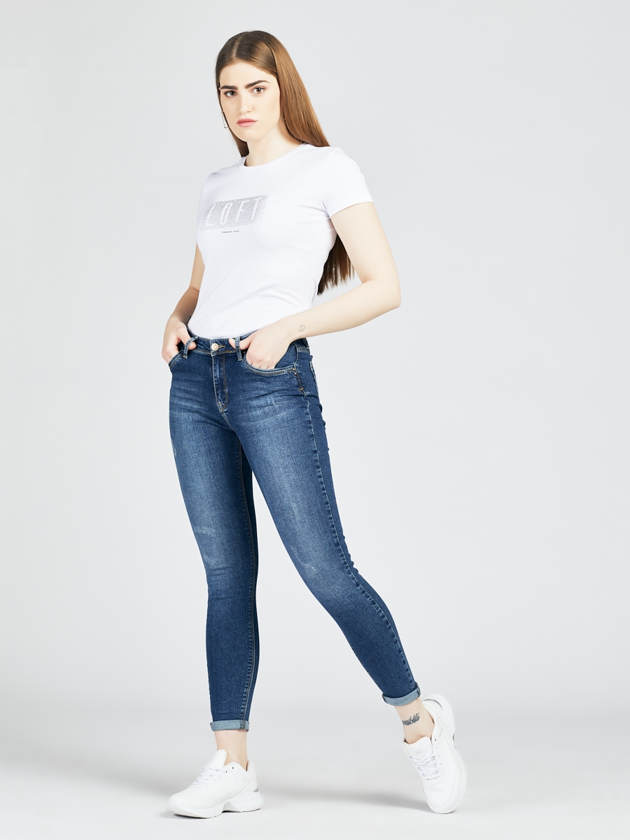 Nicole Skinny Fit Kadın Pantolon