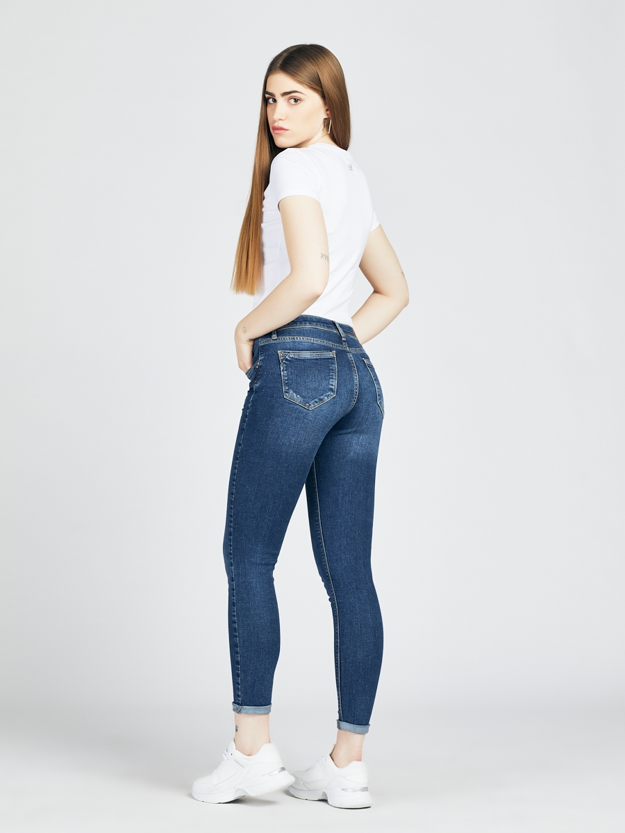 Nicole Skinny Fit Kadın Pantolon