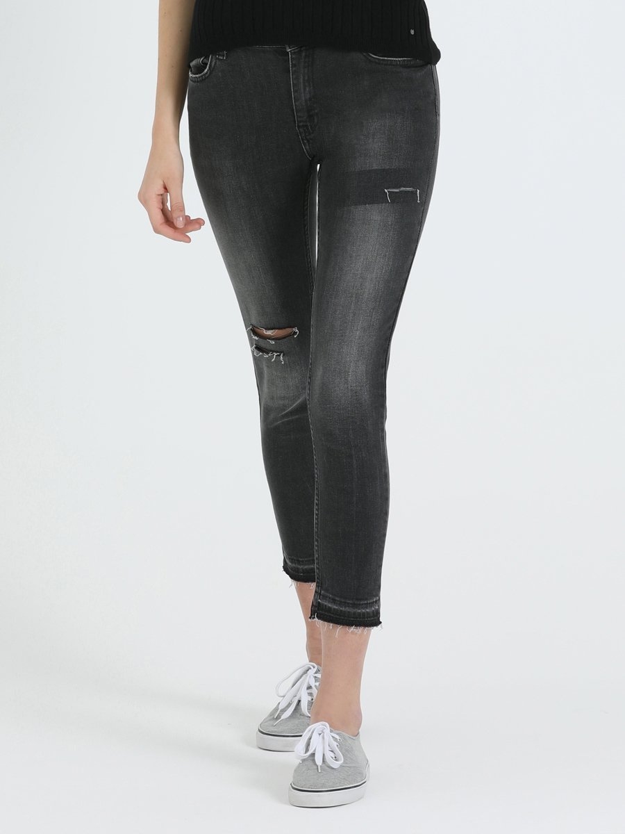 Nicole Skinny Fit Kadın Pantolon