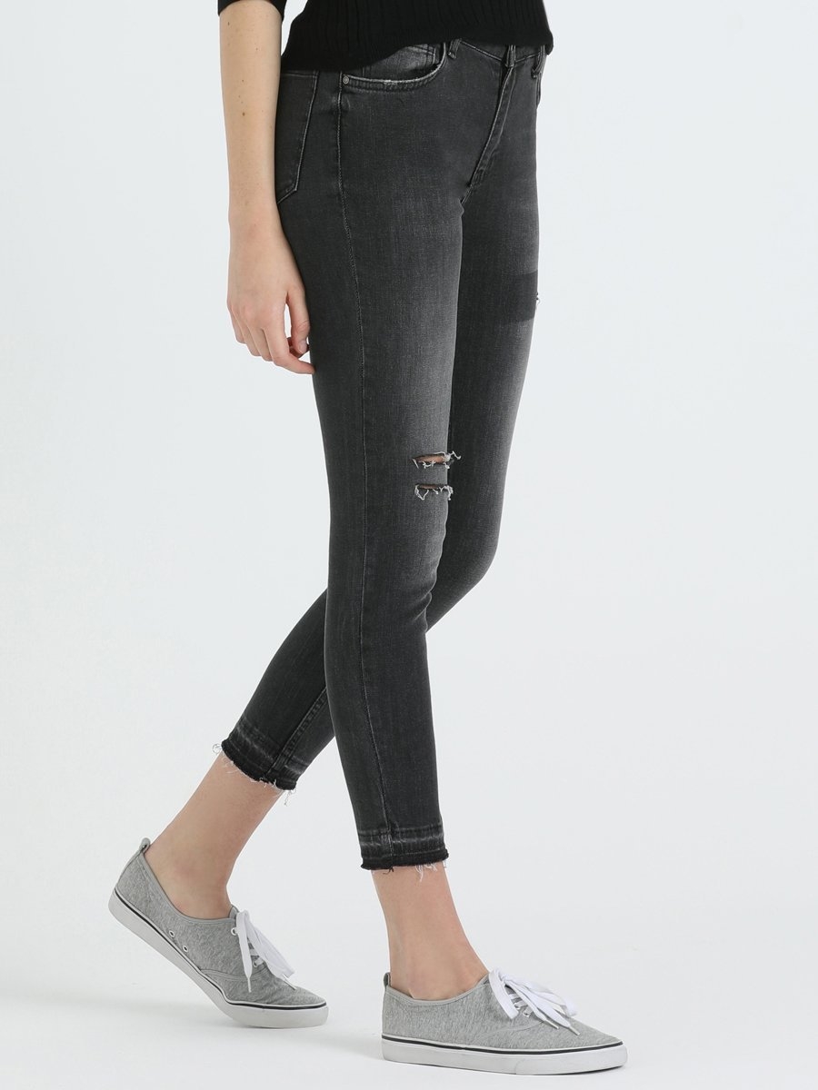 Nicole Skinny Fit Kadın Pantolon