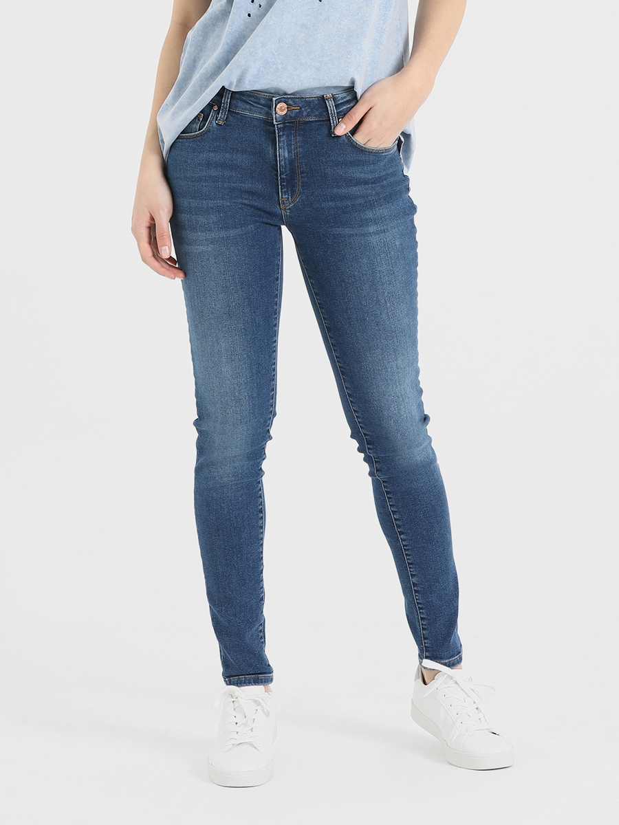 Nicole Skinny Fit Kadın Pantolon