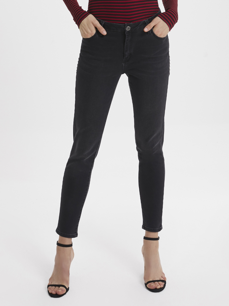 Nicole Skinny Fit Kadın Pantolon