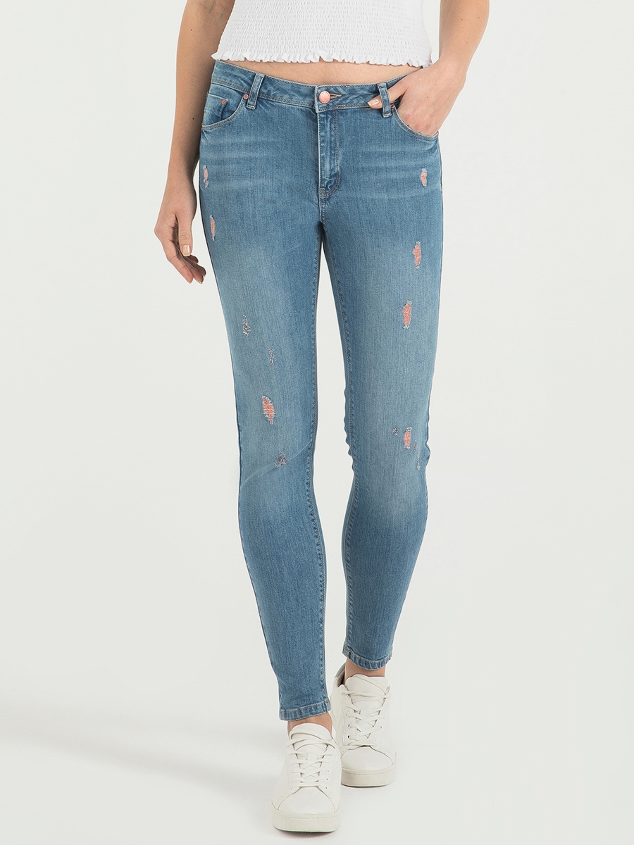 Nicole Skinny Fit Kadın Pantolon