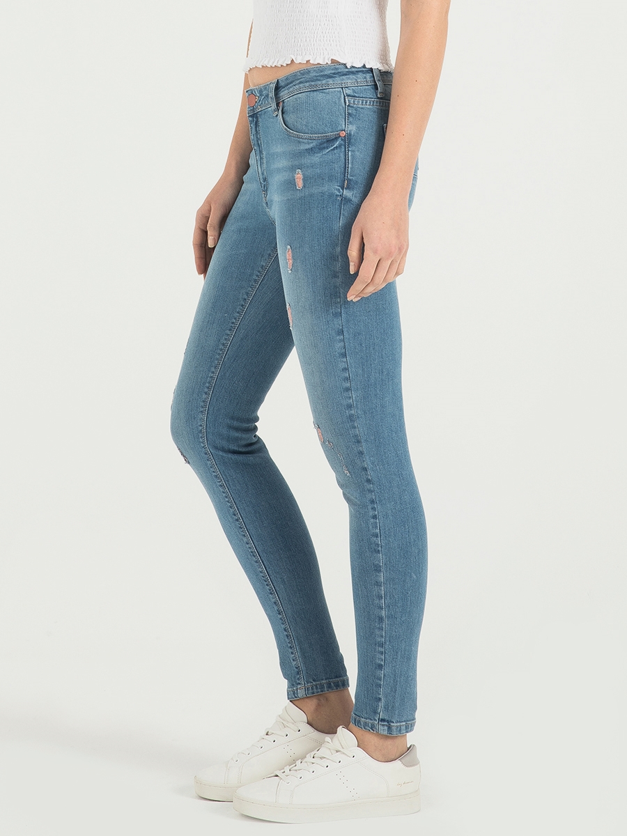 Nicole Skinny Fit Kadın Pantolon