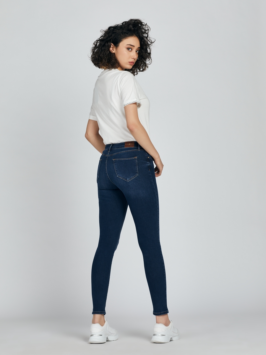 Nicole Skinny Fit Kadın Pantolon