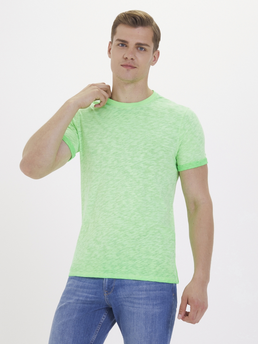 Slim Fit Erkek Tshirt K.kol