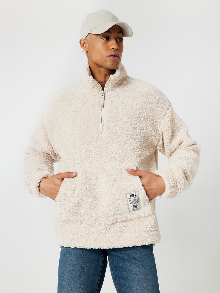 Oversize Fit Erkek Sweatshirt