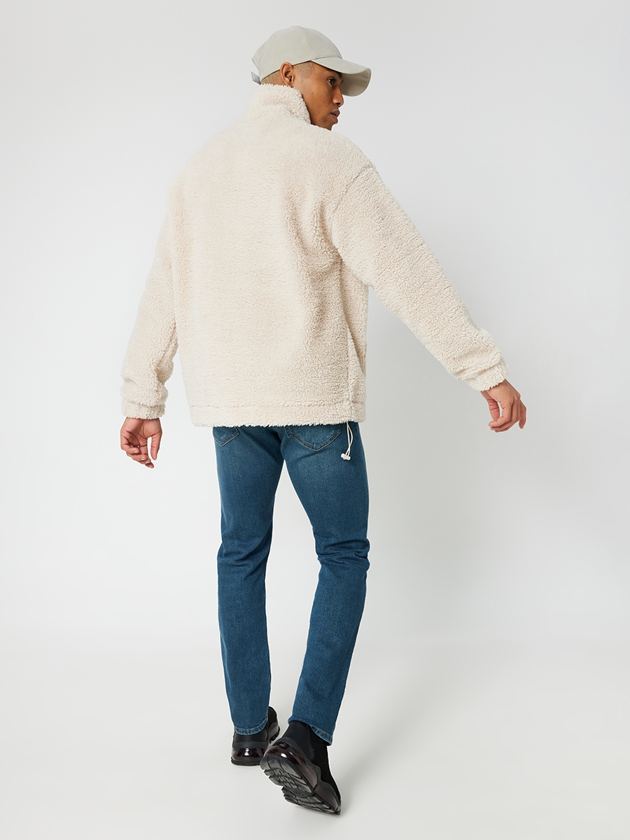 Oversize Fit Erkek Sweatshirt