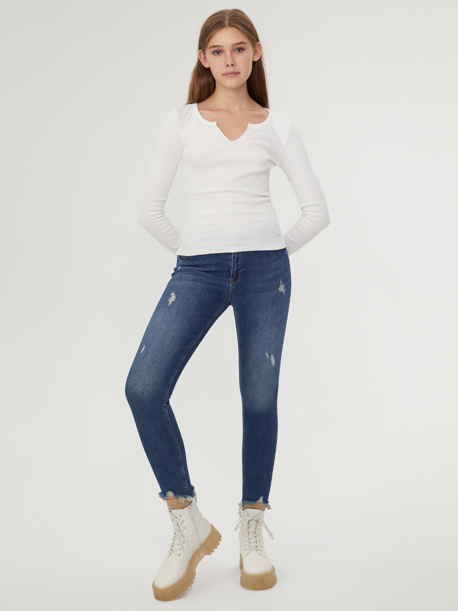 Nicole Skinny Fit Kadın Pantolon