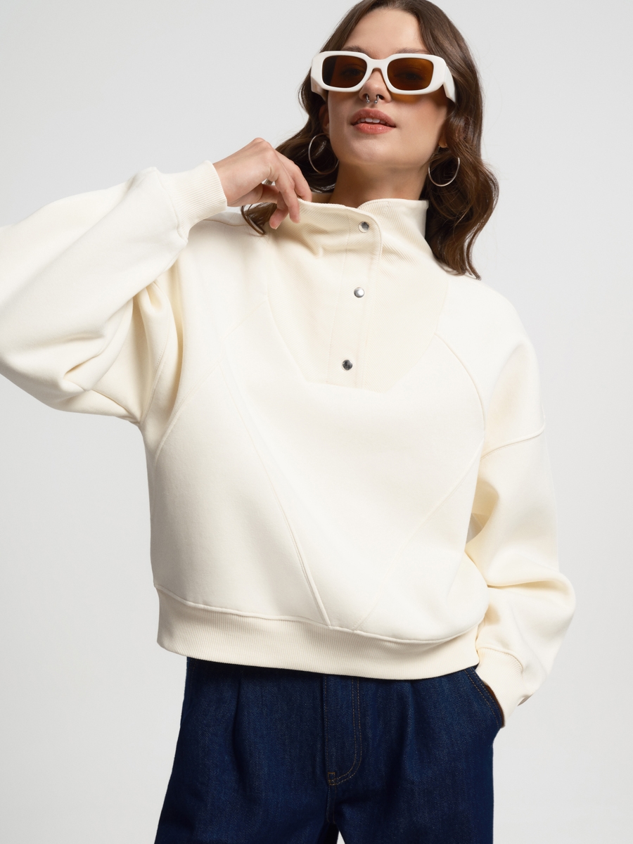 Oversize Kadın Sweatshirt