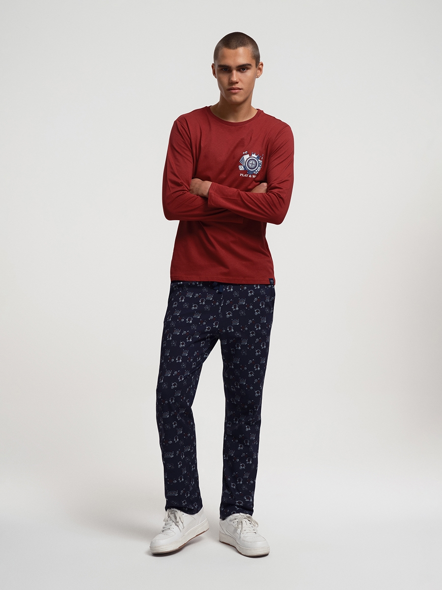 Regular Fit Erkek Pijama