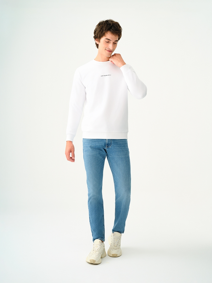 Regular Fit Erkek Sweatshirt