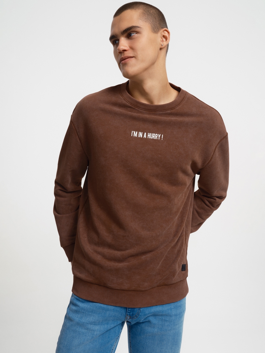 Relax Fit Erkek Sweatshirt