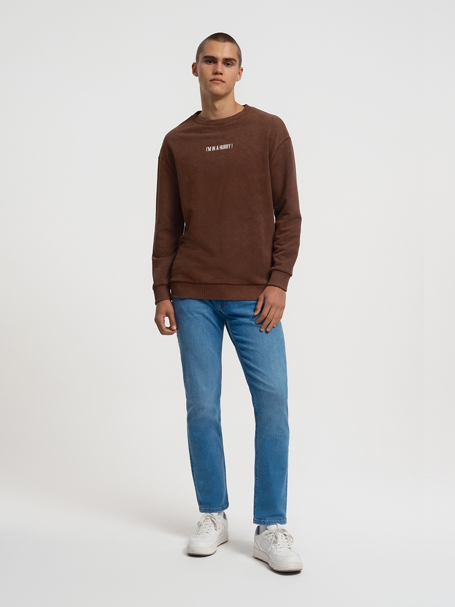 Relax Fit Erkek Sweatshirt