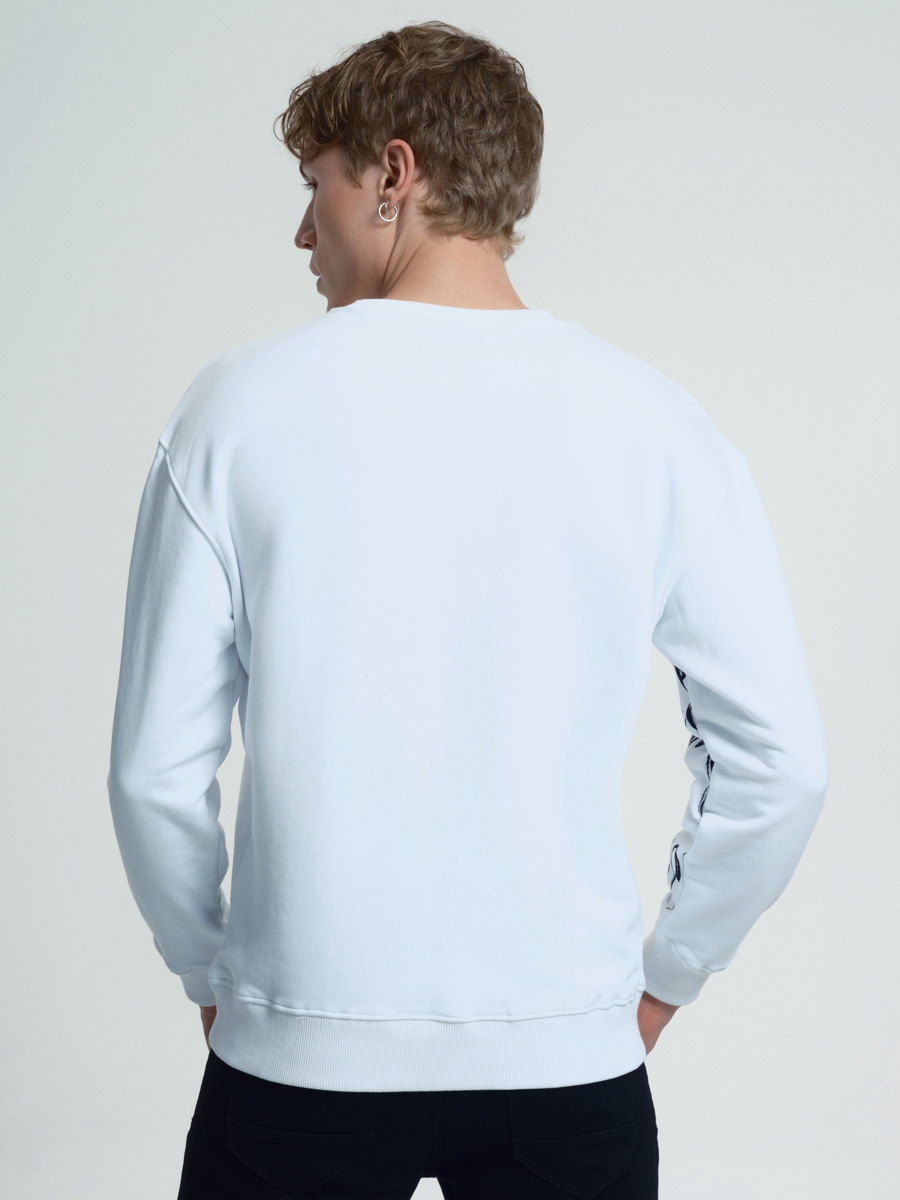 Oversize Fit Erkek Sweatshirt