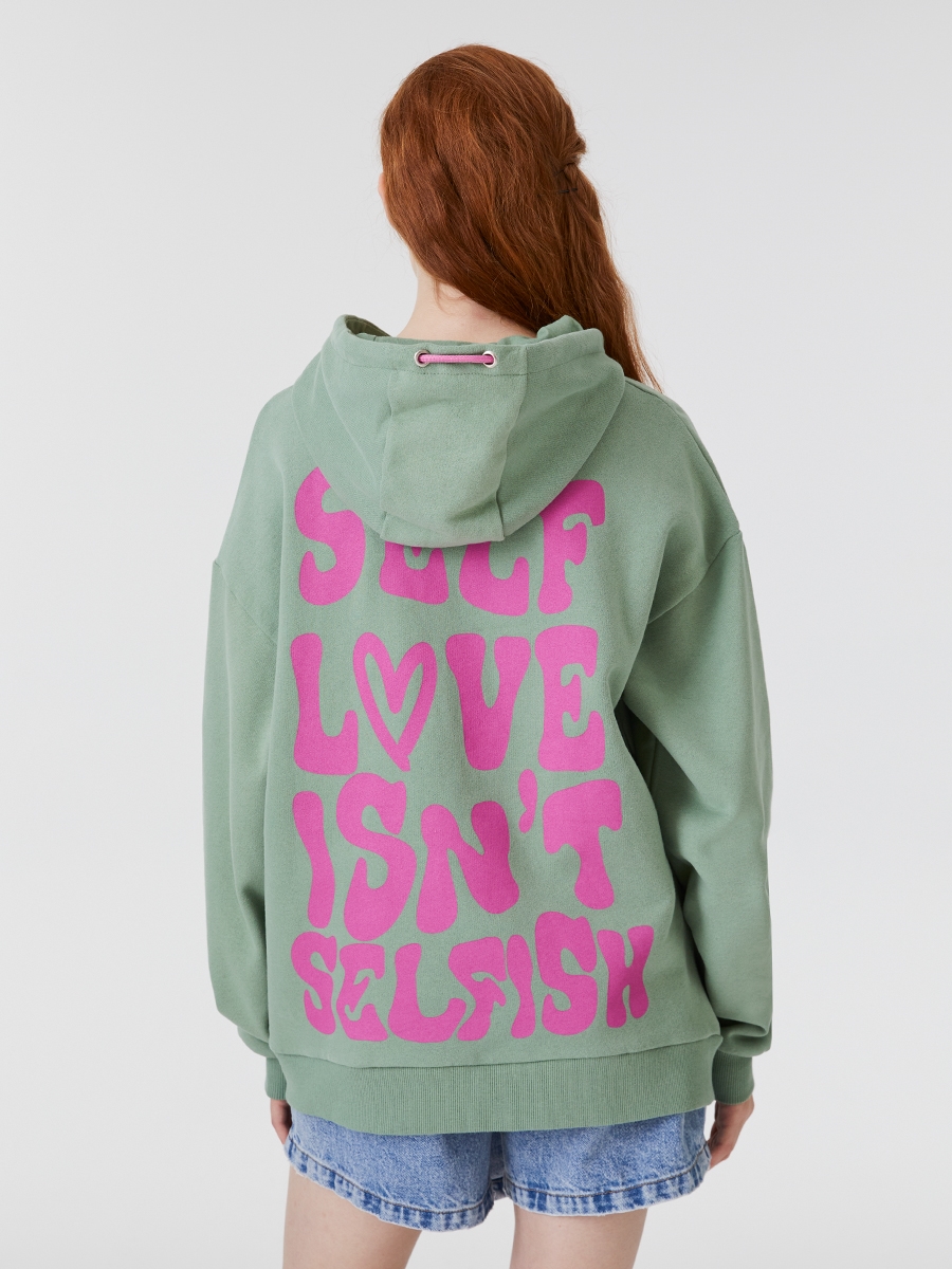 Loose Fit Kadın Sweatshirt