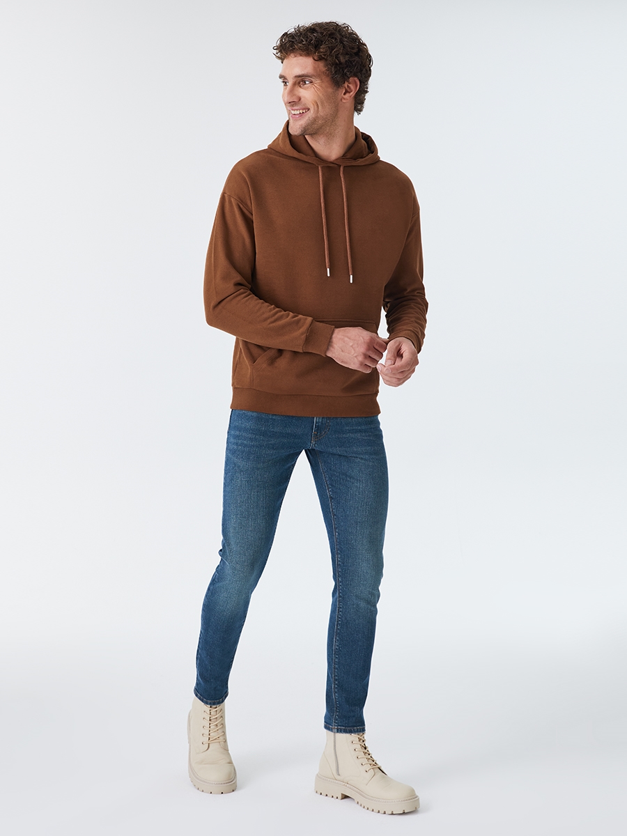 Oversize Erkek Sweatshirt