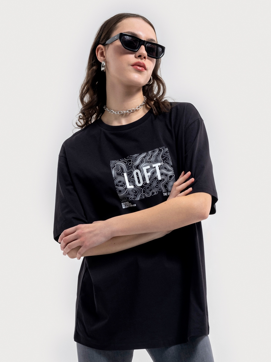 Loose Fit Kadın Tshirt K.kol