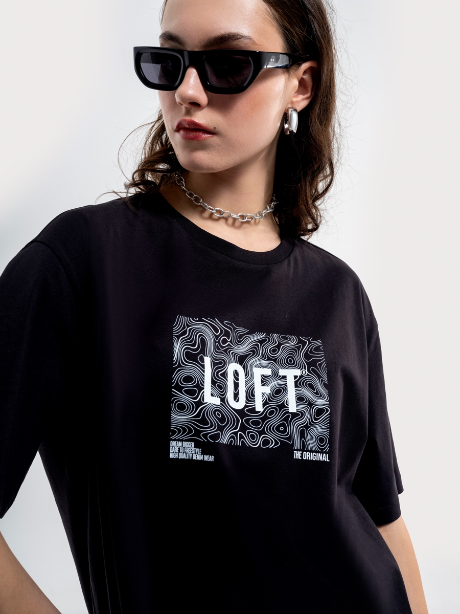 Loose Fit Kadın Tshirt K.kol