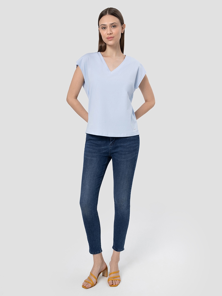 Nicole Skinny Fit Kadın Pantolon