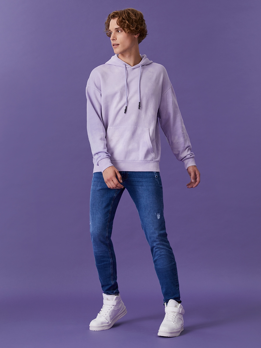 Oversize Fit Erkek Sweatshirt