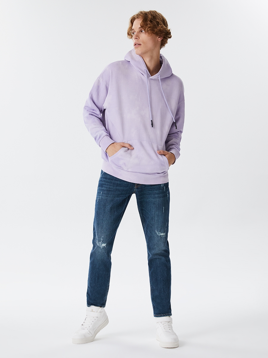 Oversize Fit Erkek Sweatshirt