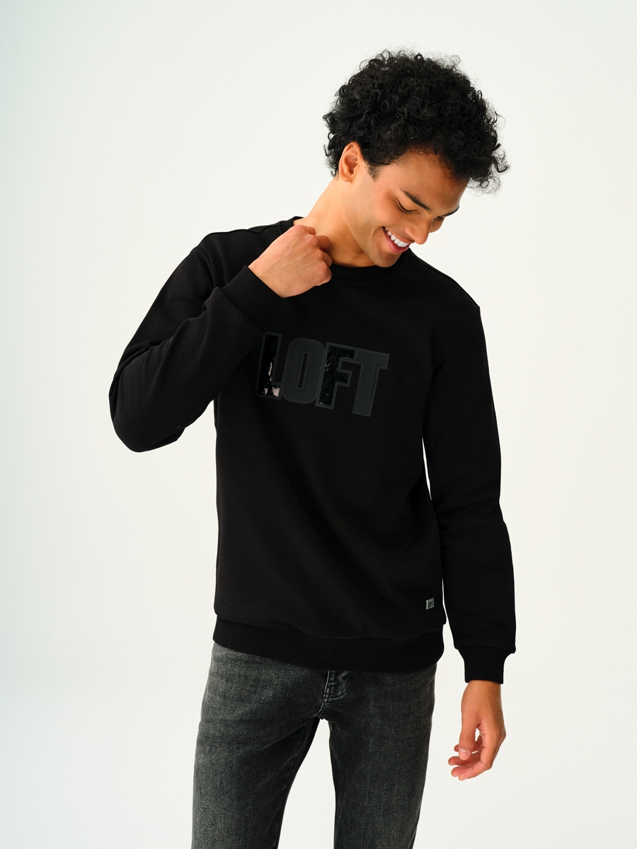 Regular Fit Erkek Sweatshirt