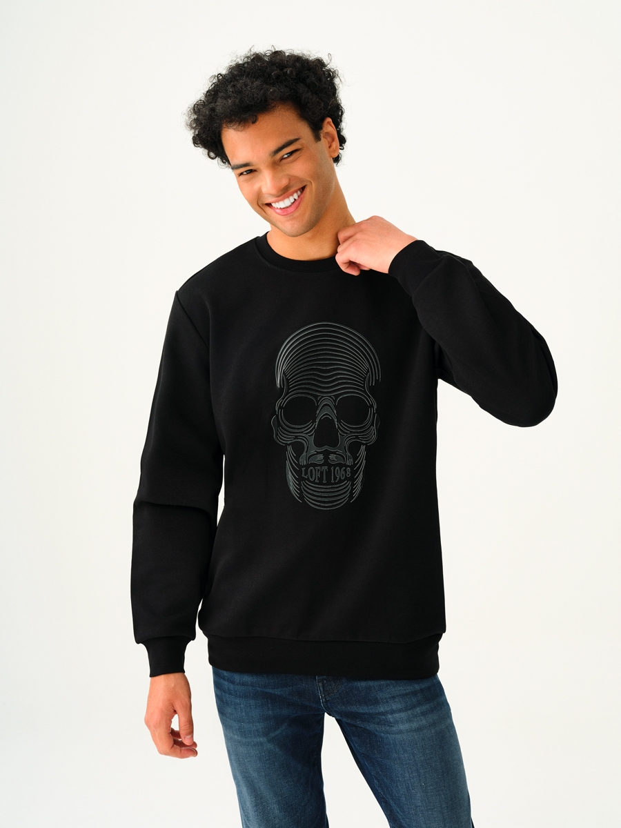 Regular Fit Erkek Sweatshirt