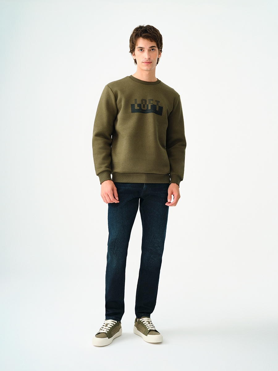 Regular Fit Erkek Sweatshirt