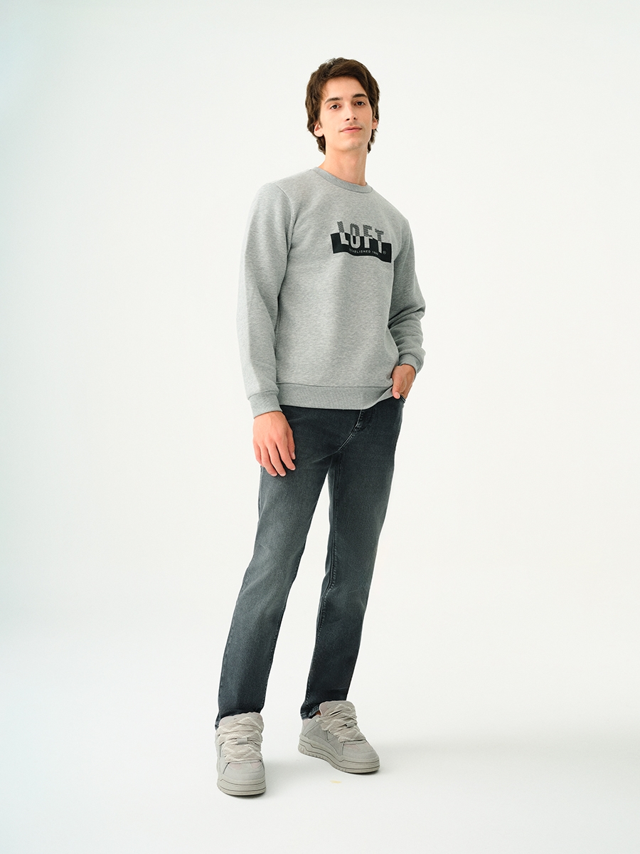 Regular Fit Erkek Sweatshirt