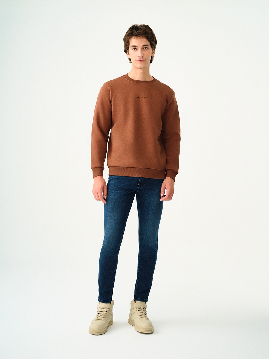 Regular Fit Erkek Sweatshirt