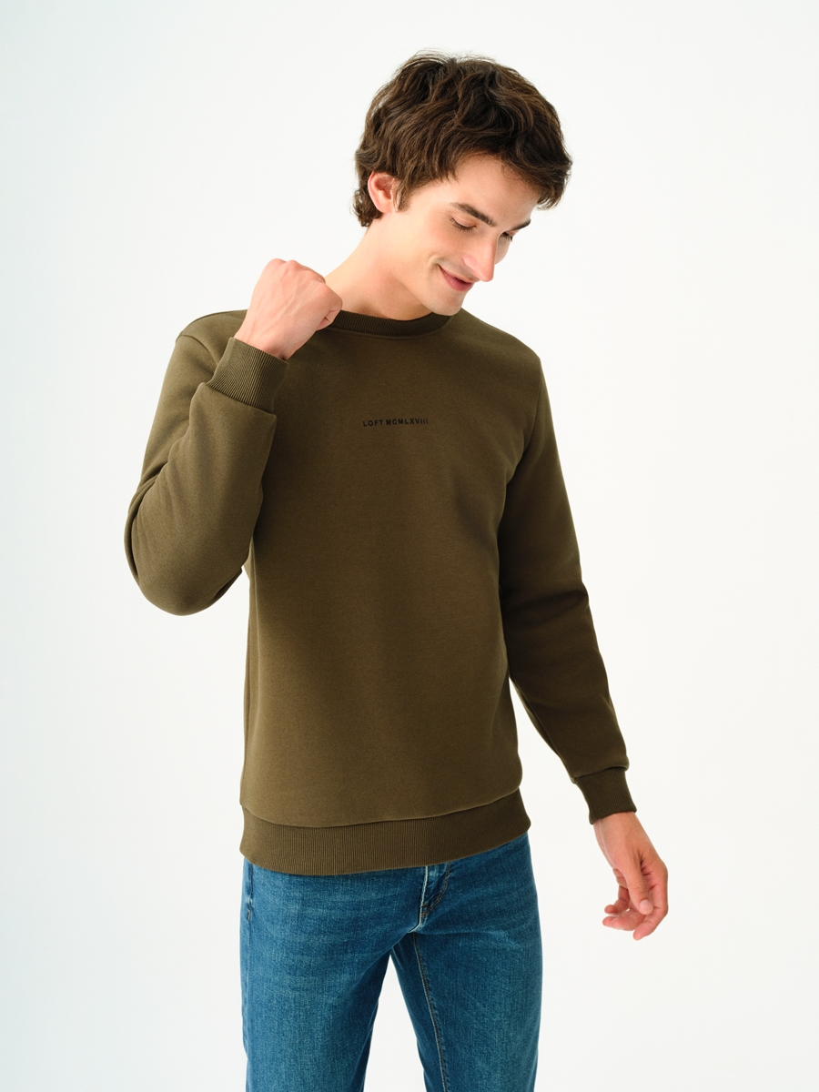 Regular Fit Erkek Sweatshirt