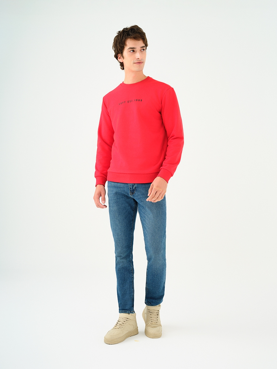 Regular Fit Erkek Sweatshirt