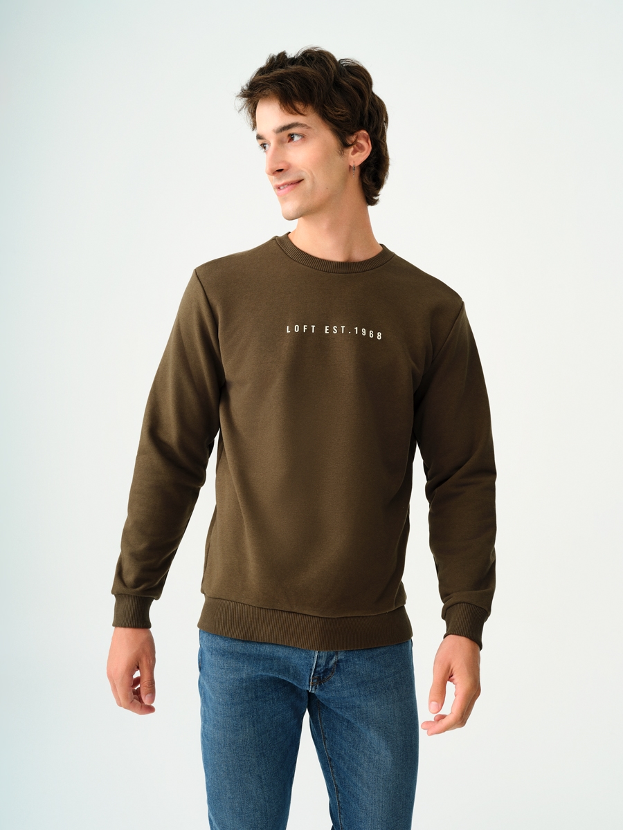 Regular Fit Erkek Sweatshirt