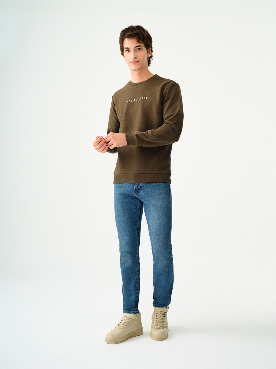 Regular Fit Erkek Sweatshirt