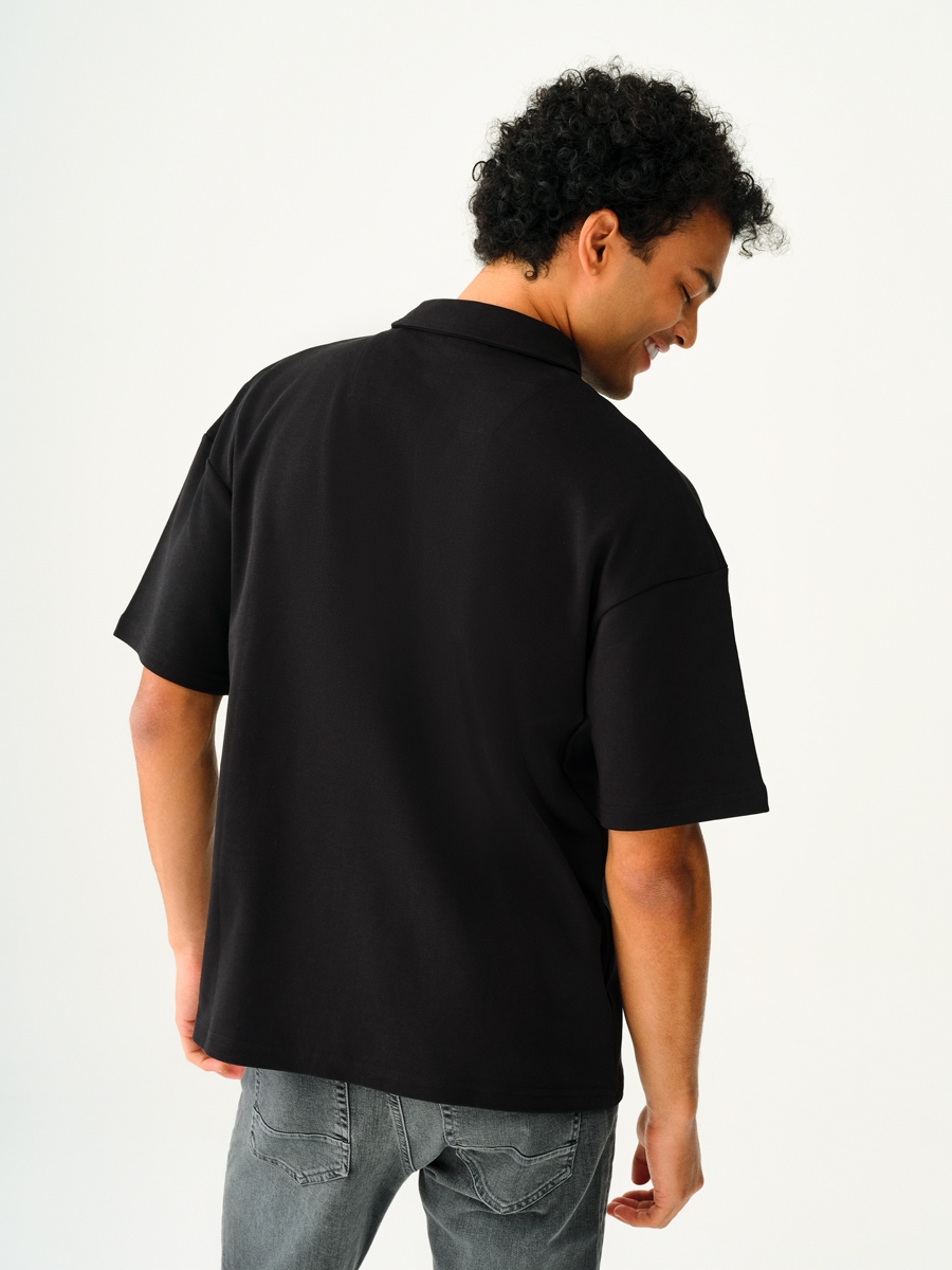 Oversize Erkek Polo K.kol