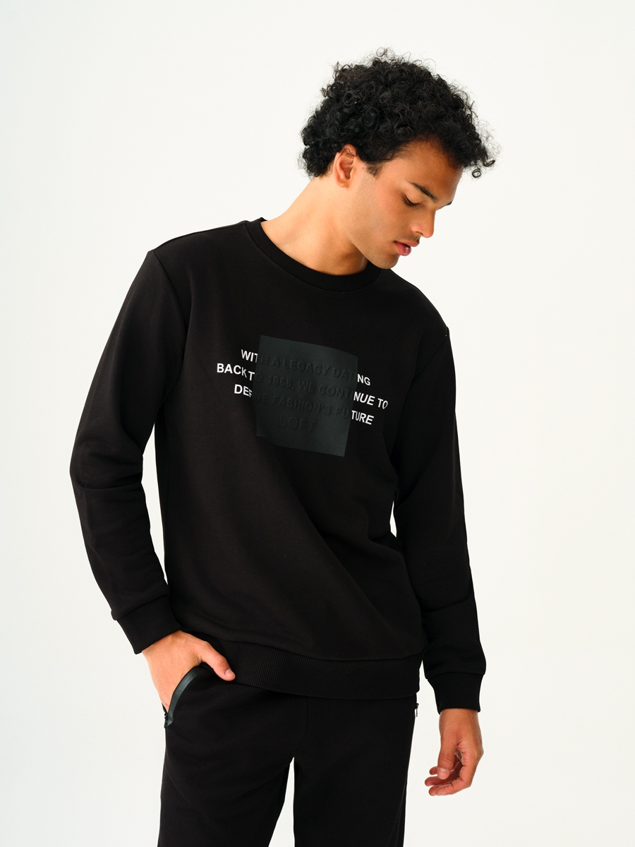 Regular Fit Erkek Sweatshirt