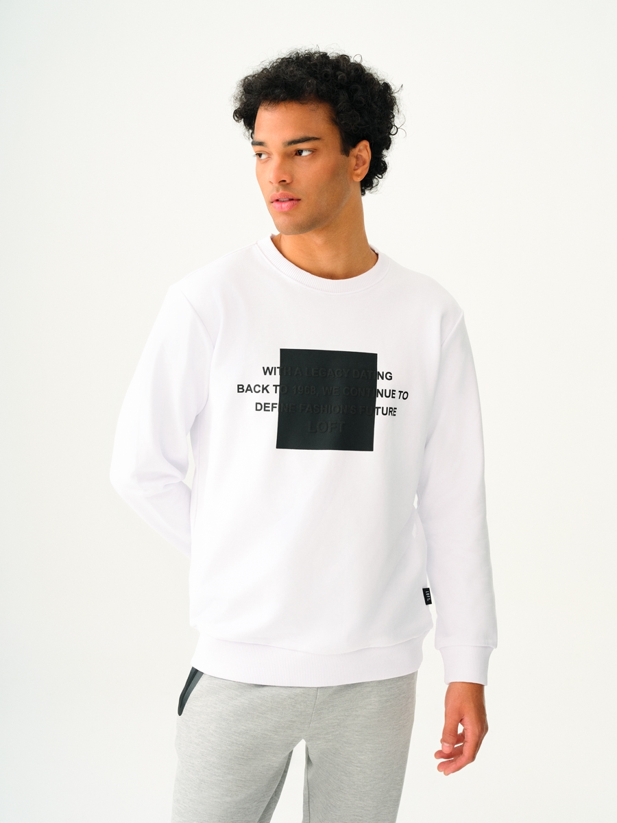 Regular Fit Erkek Sweatshirt