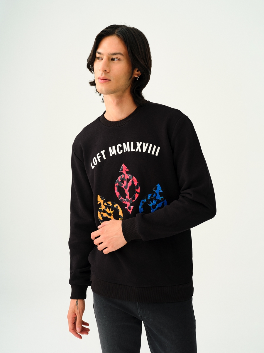 Regular Fit Erkek Sweatshirt