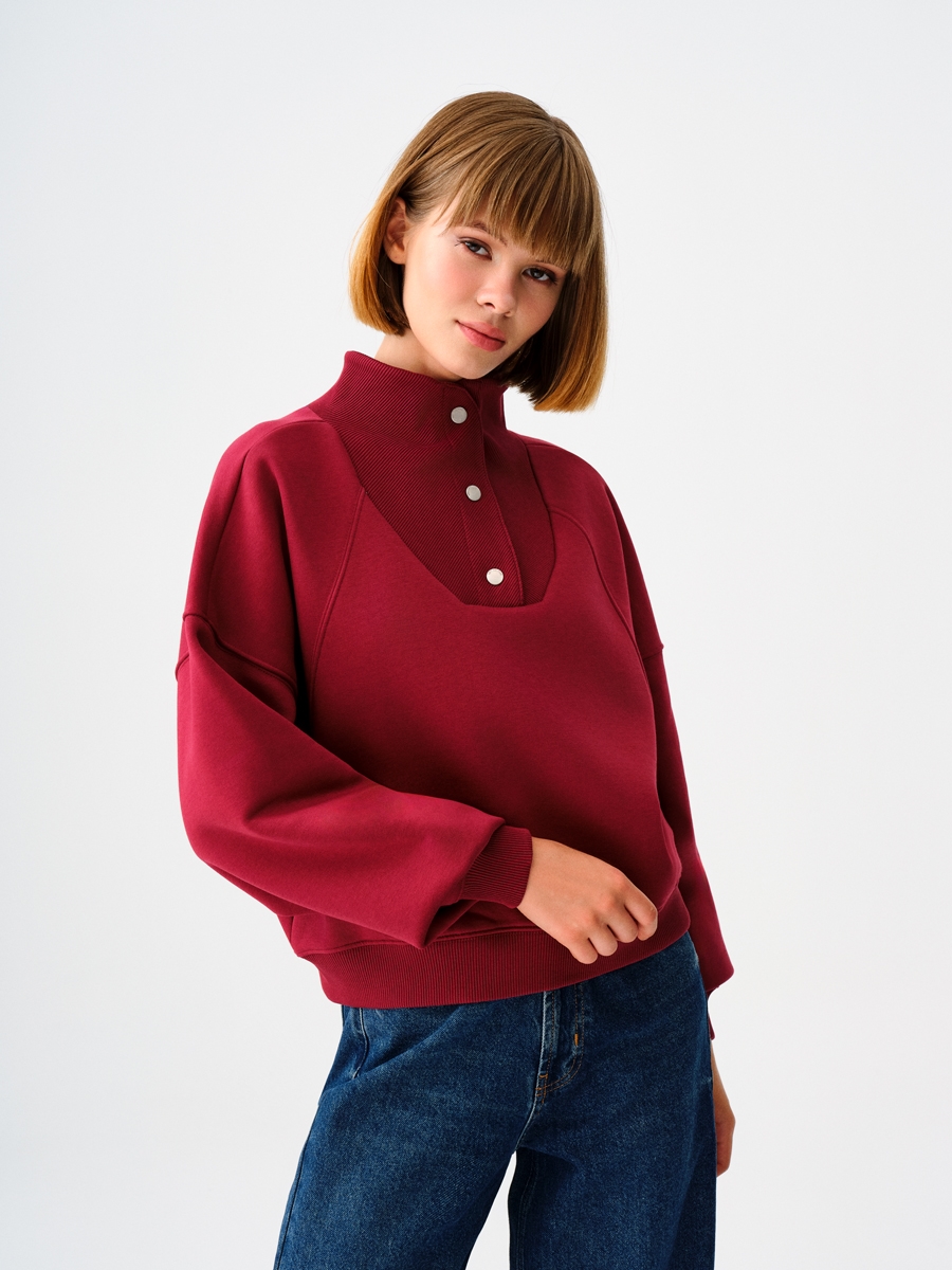 Oversize Kadın Sweatshirt