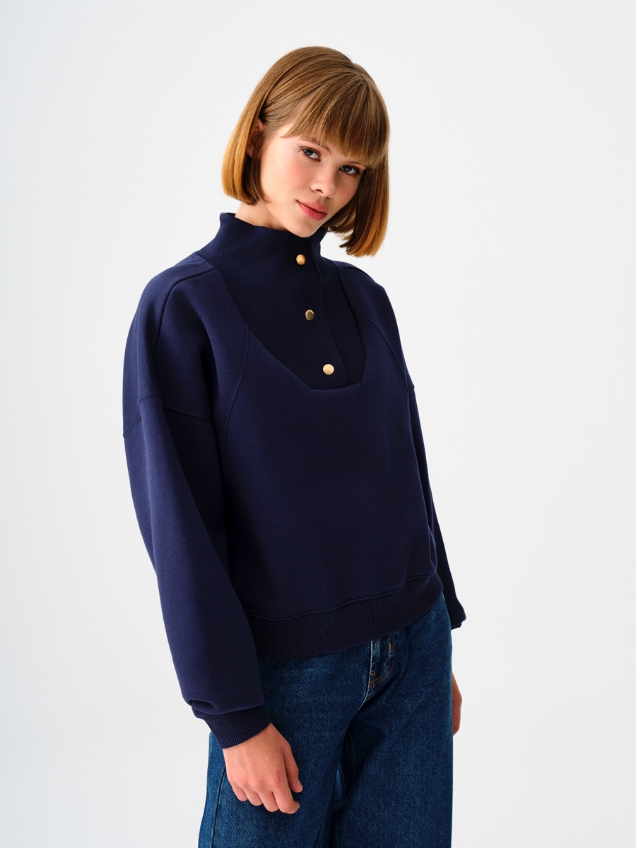 Oversize Kadın Sweatshirt