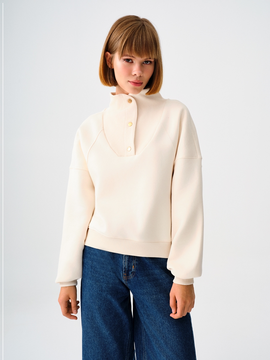 Oversize Kadın Sweatshirt