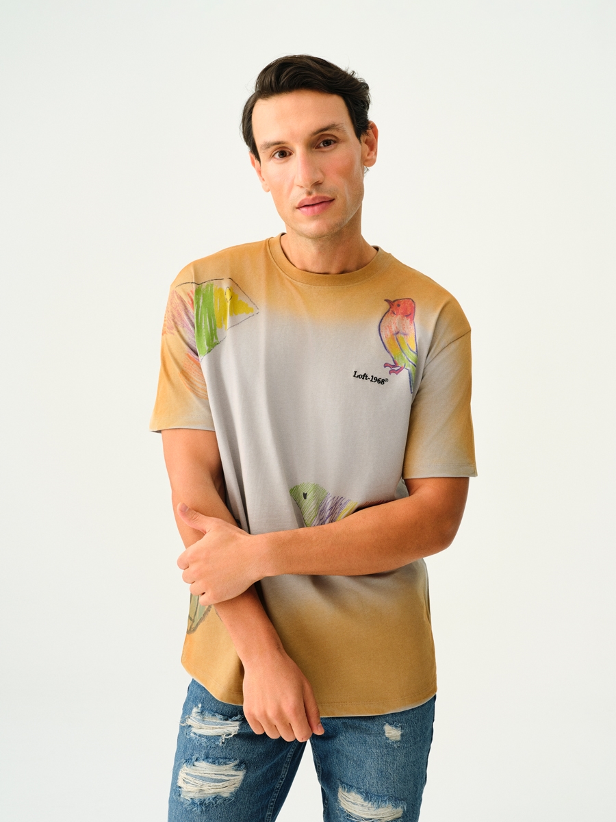 Loose Fit Erkek Tshirt K.kol