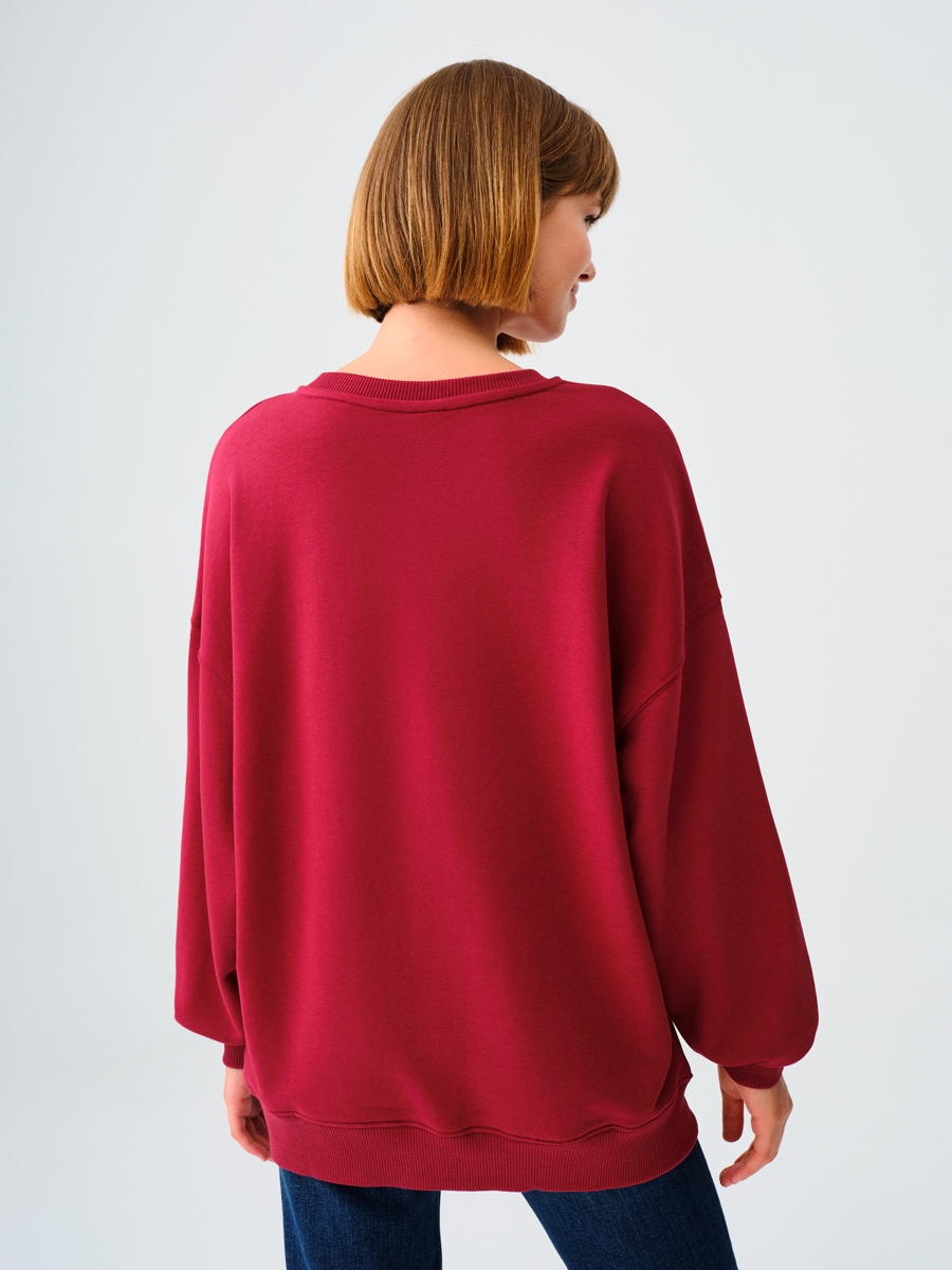 Oversize Kadın Sweatshirt