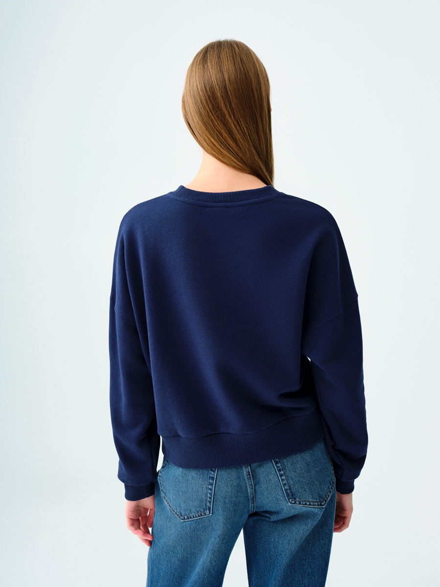 Oversize Fit Kadın Sweatshirt