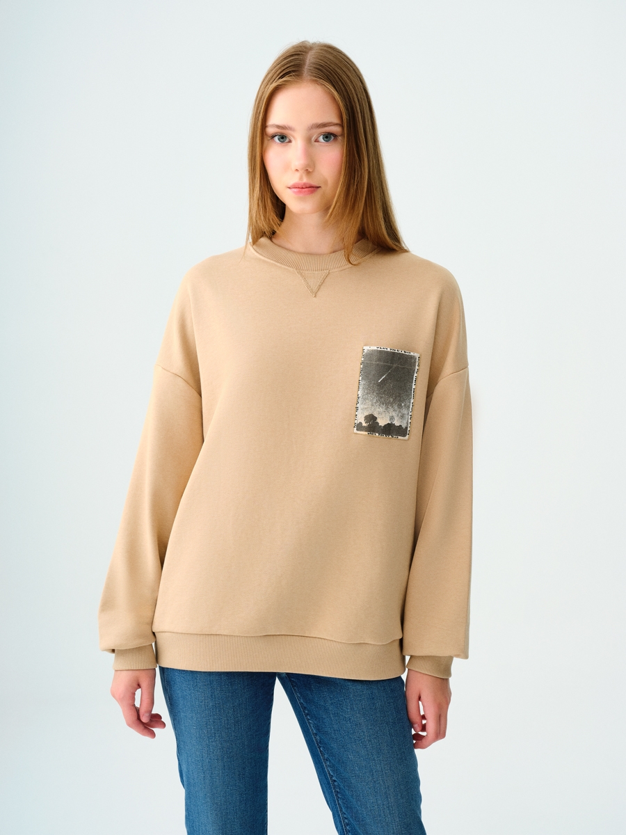 Oversize Kadın Sweatshirt